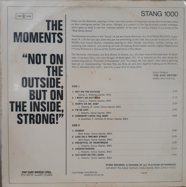 Release: Not On The Outside, But On The Inside, Strong!-Vinyl-Brazil-None-STANG 1000, STANG 1000-19722655