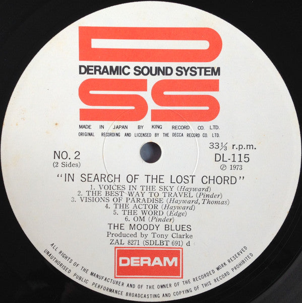 In Search Of The Lost Chord = 失なわれたコードを求めて