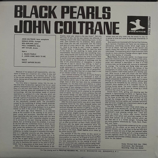 Black Pearls