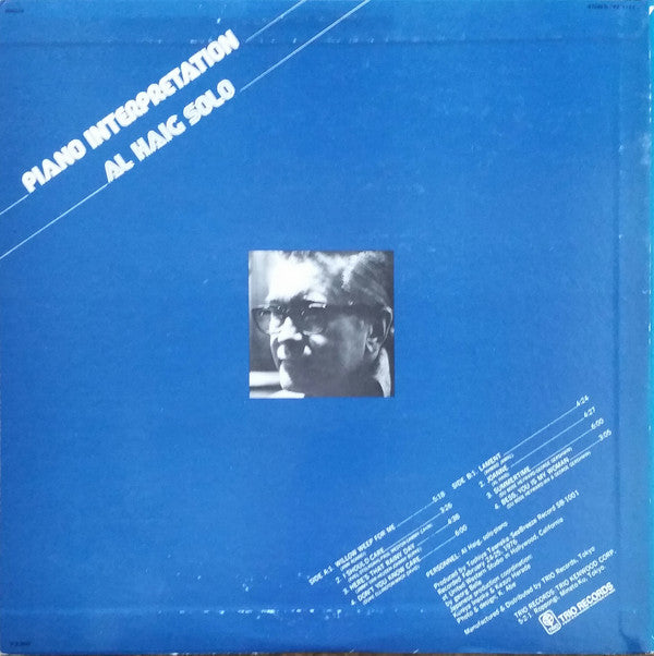 Piano Interpretation - Al Haig Solo