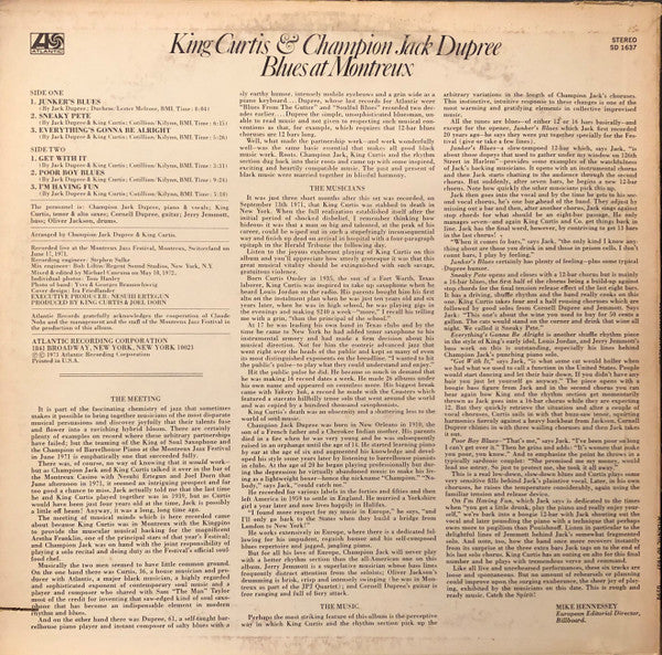 Release: Blues At Montreux-Vinyl-US-None-SD 1637-20394538