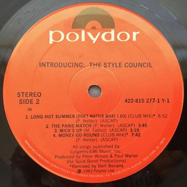 Introducing: The Style Council