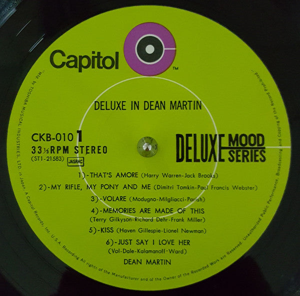 Deluxe In Dean Martin