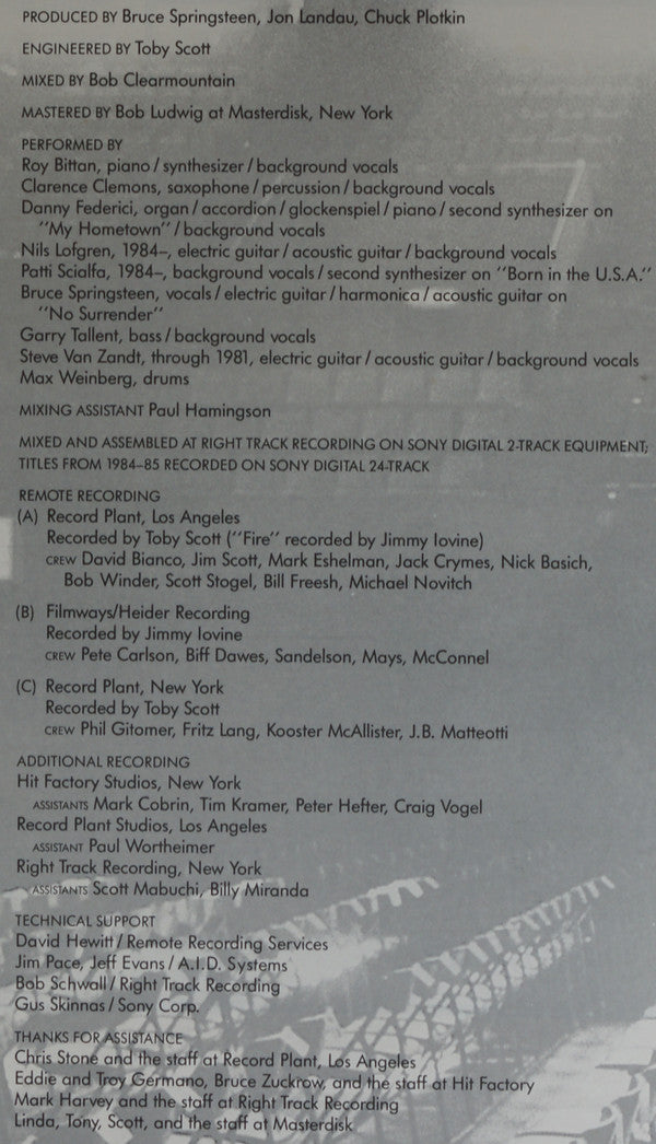 Live / 1975-85