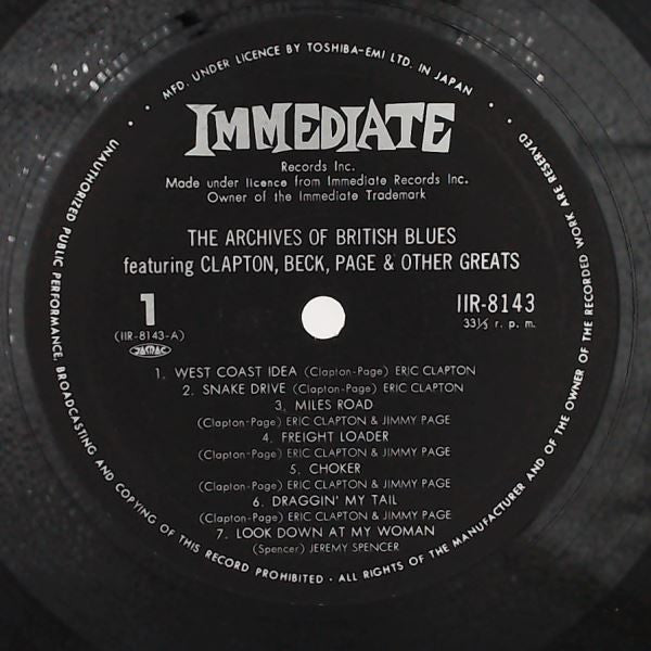 The Archives Of British Blues
