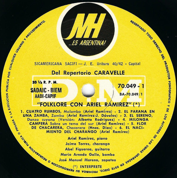 Folklore Con Ariel Ramirez