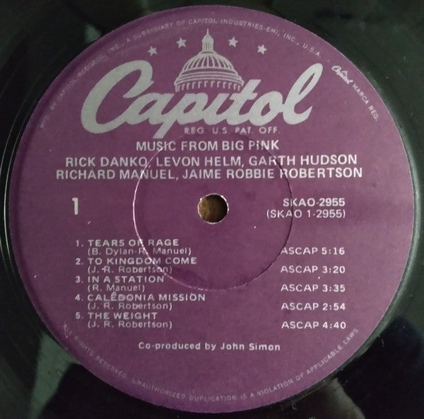 Music From Big Pink