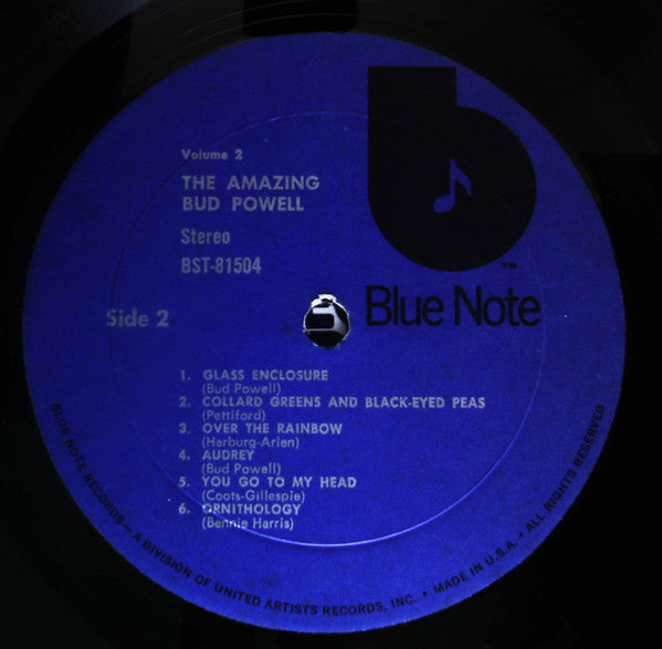 The Amazing Bud Powell (Volume 2)