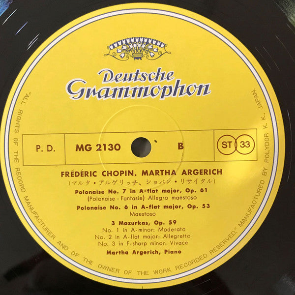 Frédéric Chopin · Martha Argerich
