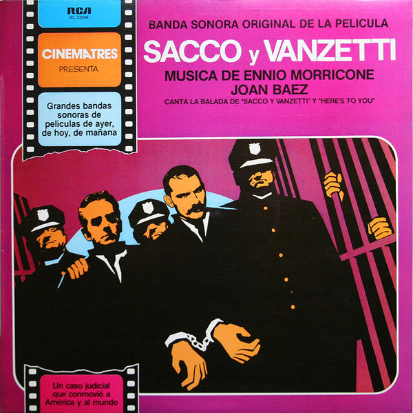 Release: Sacco E Vanzetti (Colonna Sonora Originale Del Film)-Vinyl-Spain-1981-NL-33206-23124128