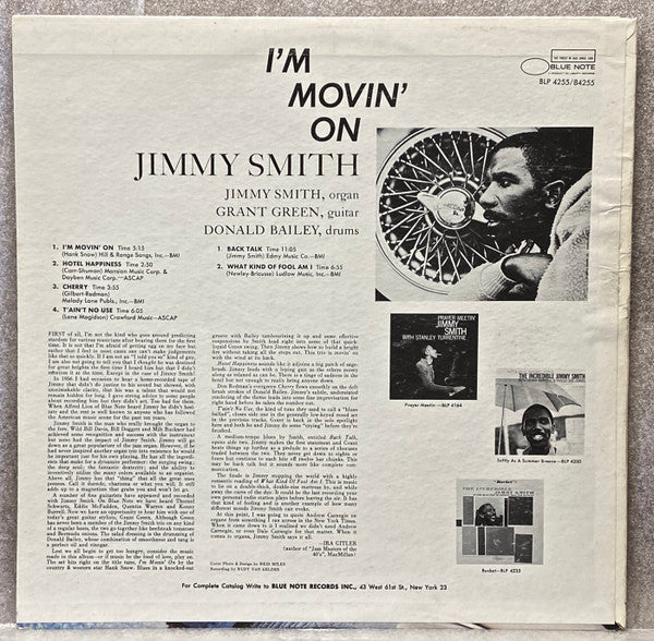Master Release: I'm Movin' On by Jimmy Smith