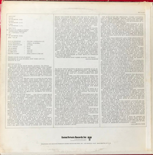 Release: Odyssey Of Iska-Vinyl-US-1973-BST 84363-16205230