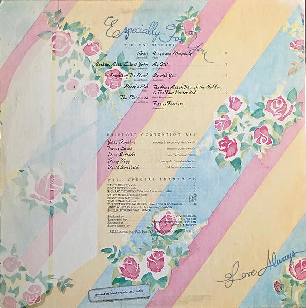 Release: Rosie-Vinyl-US-1973-SP-4386-12221462