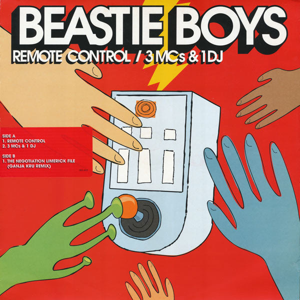 Release: Remote Control / 3 MCs & 1 DJ-Vinyl-UK & France-1999-7243 8 87106 6 4, 7243 8 87106 6 4, 12CL 812, 12CL 812-59649