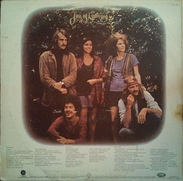 Release: Joy Of Cooking-Vinyl-US-None-ST-661-12470054