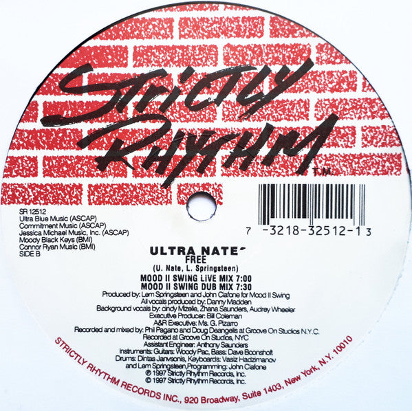 Master Release: Free (The Mood II Swing Mixes) by Ultra Naté