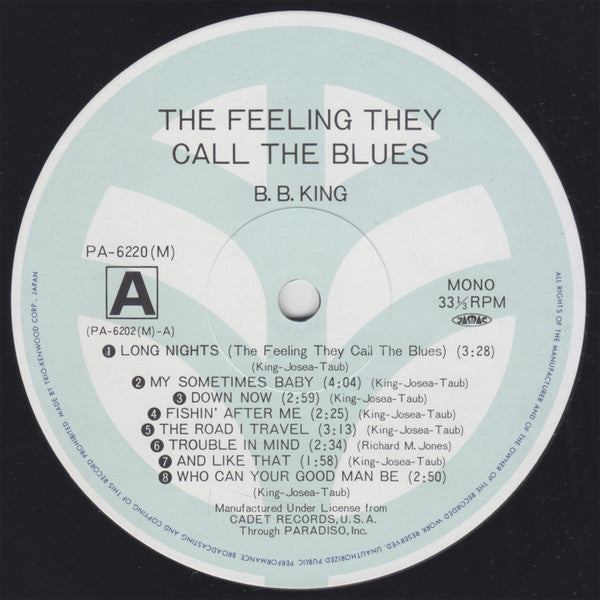 The Feeling They Call The Blues - The Time Of B.B.King - Vol.1