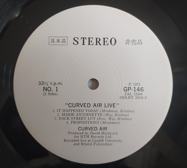 Curved Air Live