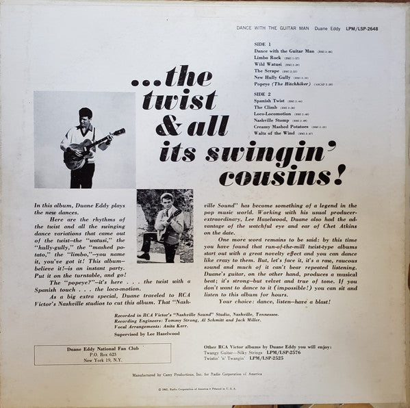 Release: Dance With The Guitar Man-Vinyl-US-1962-LSP-2648-15283609