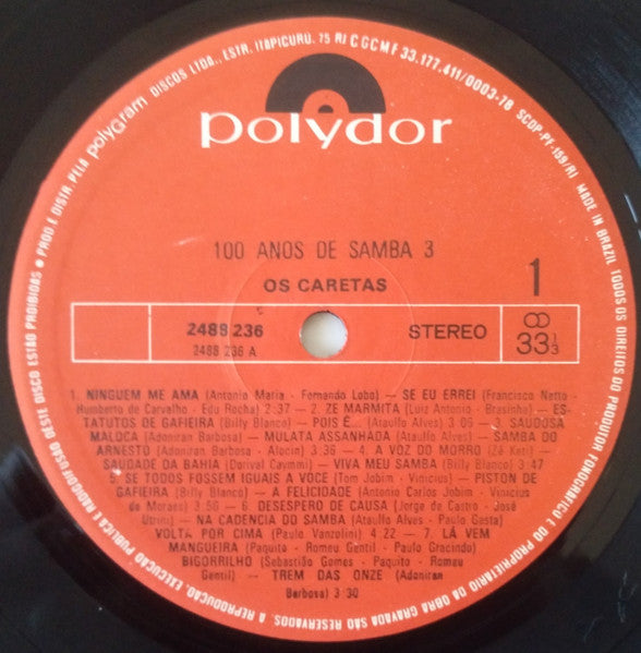 Cem Anos De Samba