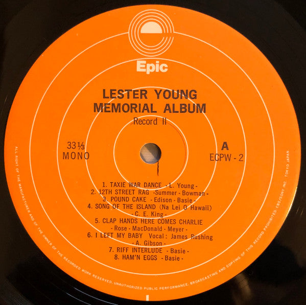 Lester Young Memorial Album