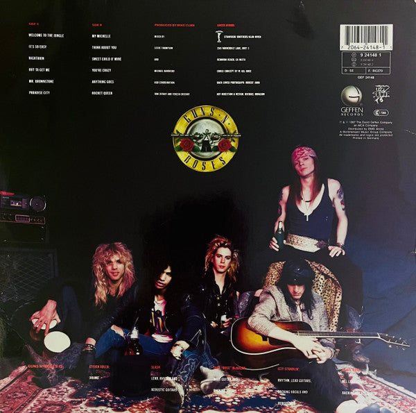 Release: Appetite For Destruction-Vinyl-Europe-None-924 148.1-21251692