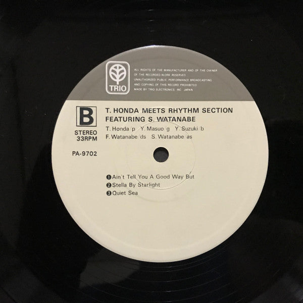 T. Honda Meets Rhythm Section Featuring S. Watanabe