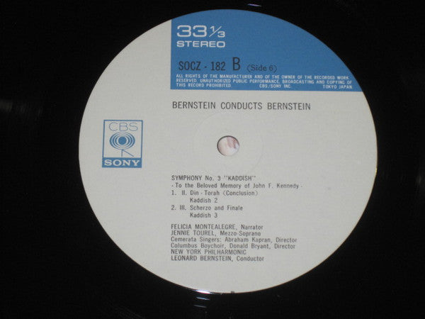 Bernstein Conducts Bernstein