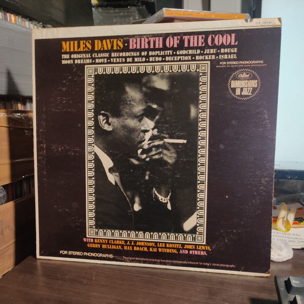 Release: Birth Of The Cool-Vinyl-US-1969-DT 1974, DT-1974-26576096