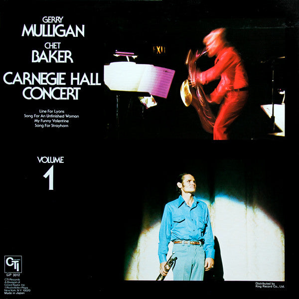 Release: Carnegie Hall Concert Volume 1-Vinyl-Japan-1975-GP-3012-10328743