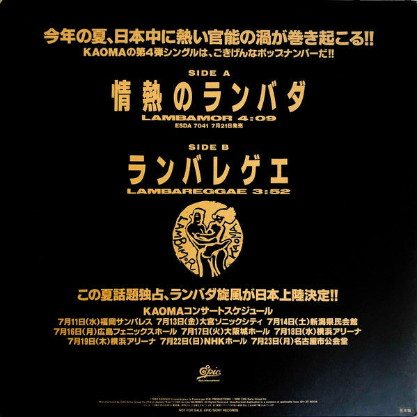 Release: Lambamor-Vinyl-Japan-1990-QY・3P-90136-14261371