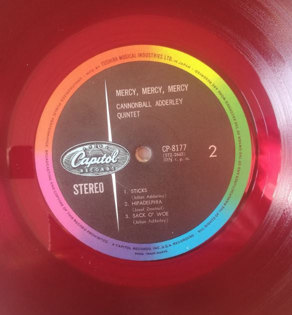 Mercy, Mercy, Mercy! - Live At "The Club"