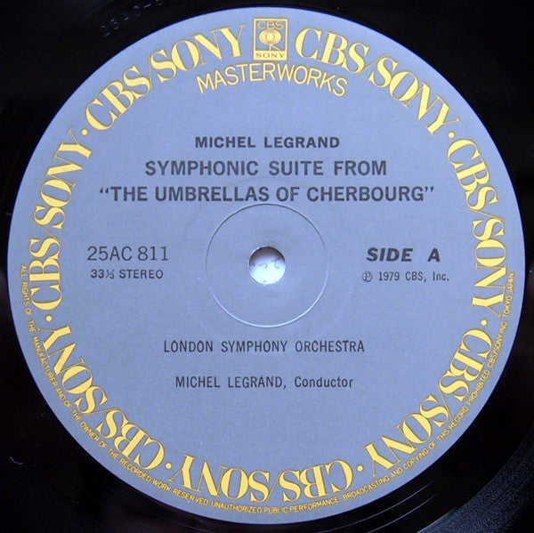 Performs His Symphonic Suite From "The Umbrellas Of Cherbourg" / Theme And Variations For Two Pianos And Orchestra From "The Go-Between"