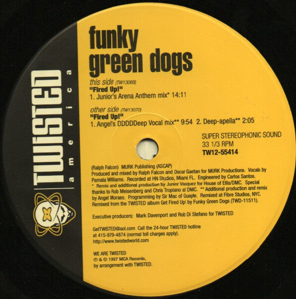 Fired Up! (Junior Vasquez & Angel Moraes Remixes)
