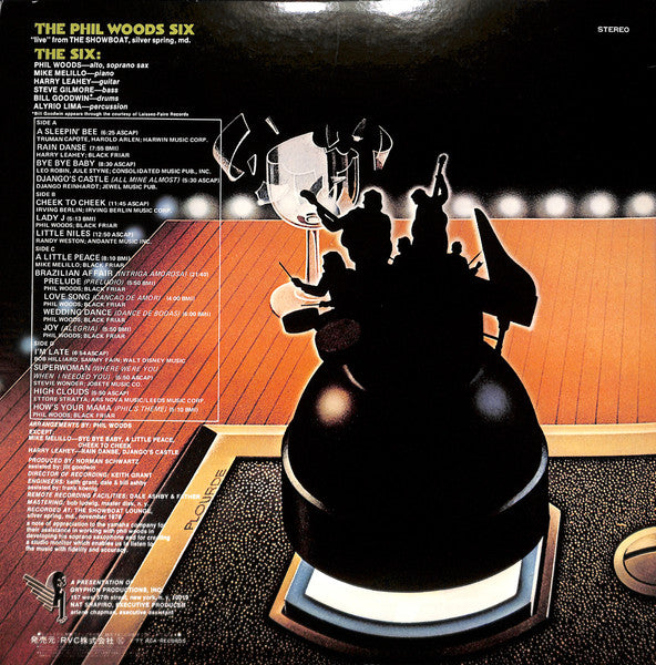 Master Release: Live From The Showboat by The Phil Woods Six