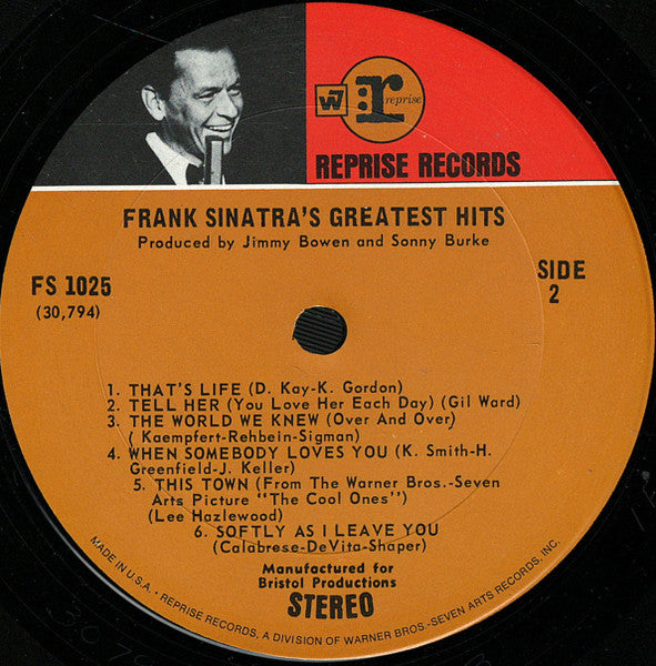 Frank Sinatra's Greatest Hits