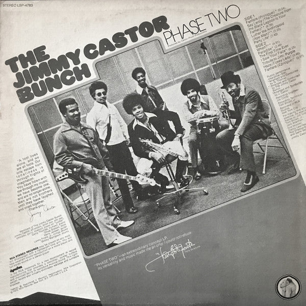 Master Release: Phase Two by The Jimmy Castor Bunch