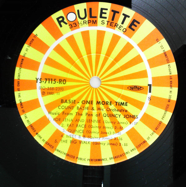 Basie One More Time (Music From The Pen Of Quincy Jones) 