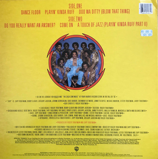 Release: Zapp II-Vinyl-US-1982-1-23583, 9 23583-1-11992440