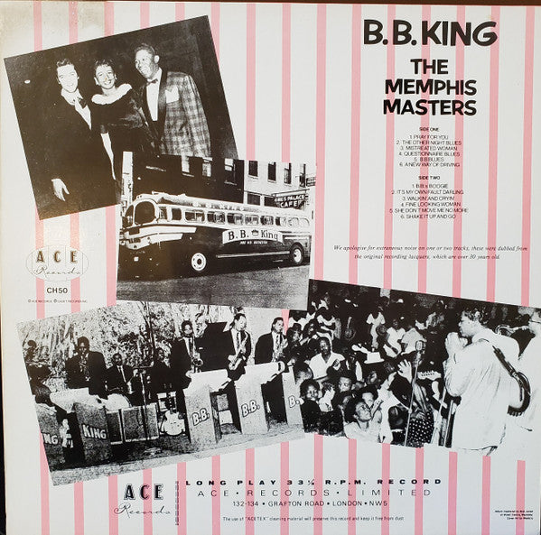 Master Release: The Memphis Masters by B.B. King