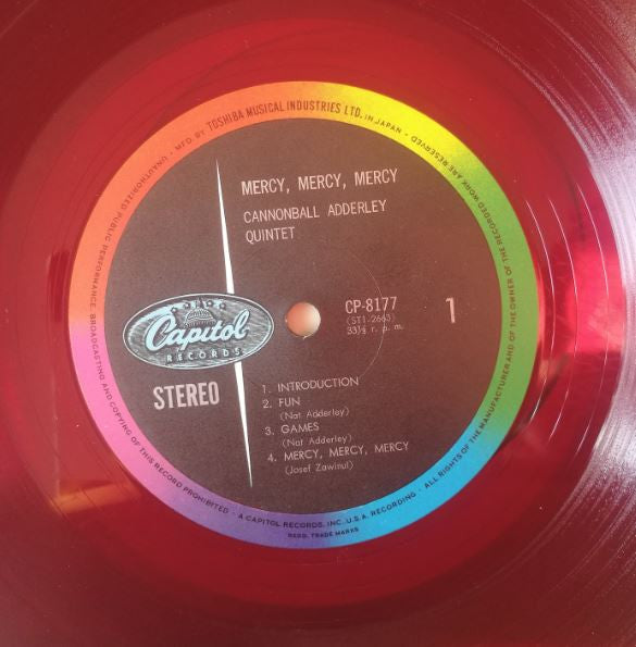 Mercy, Mercy, Mercy! - Live At "The Club"