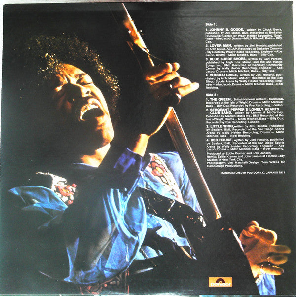 Release: Hendrix In The West-Vinyl-Japan-None-MPX 4013-13911484