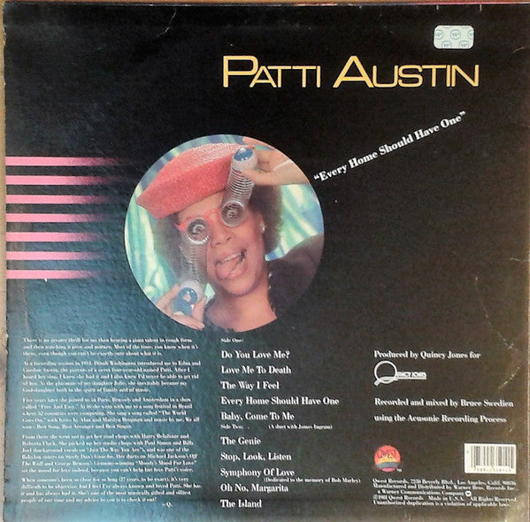 Release: Every Home Should Have One-Vinyl-US-1981-QWS 3591, QWS 3591 RE-1-11433717