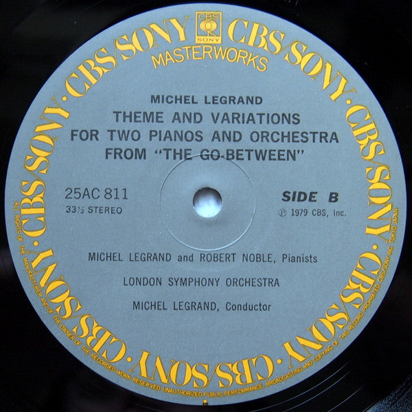 Performs His Symphonic Suite From "The Umbrellas Of Cherbourg" / Theme And Variations For Two Pianos And Orchestra From "The Go-Between"