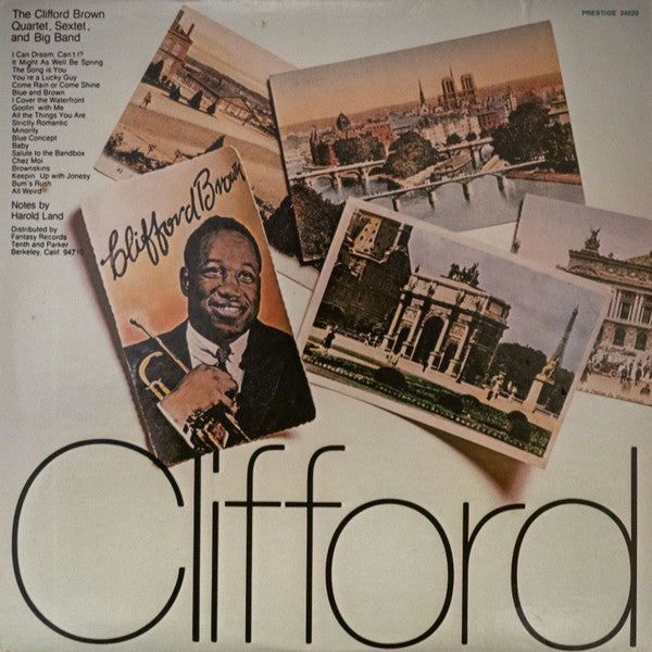 Release: Clifford Brown In Paris-Vinyl-US-1972-PR-24020, PRT-24020-2-17276752