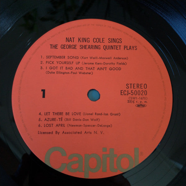 Nat King Cole Sings / George Shearing Plays