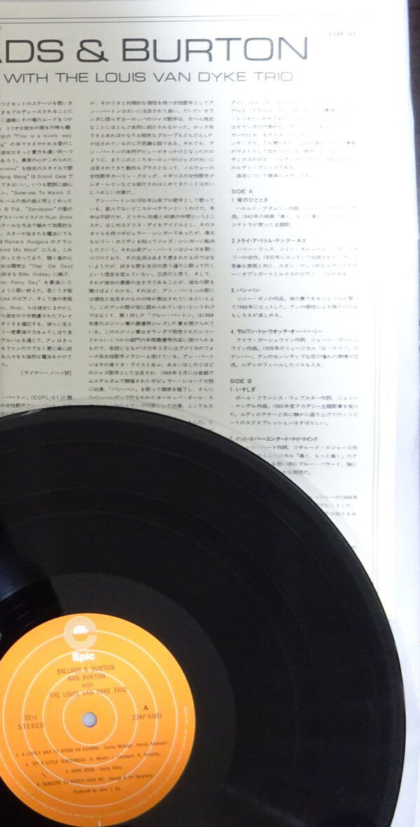 Release: Ballads & Burton-Vinyl-Japan-1976-23AP 93-10311383