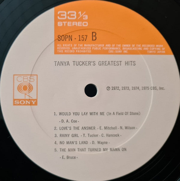Tanya Tucker's Greatest Hits