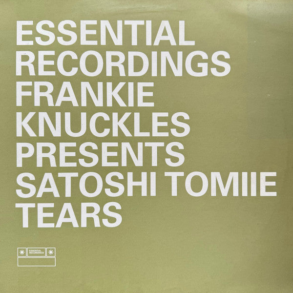 Master Release: Tears by Frankie Knuckles