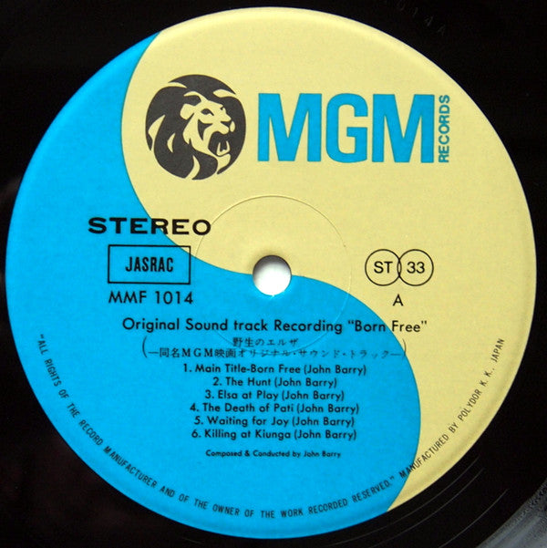 Born Free (Original Sound Track Recording)